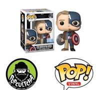 FUNKO POP: MARVEL: INFINITY SAGA - CAP/STEVE SPLIT