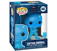 Funko 57614 POP Artist Series Infinity Saga- Cap AmericaBU