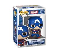 Funko POP! Marvel: New Classic - Captain America | Official Superheroes Merch - Collectable Vinyl Figurine for Shelf Display - Birthday Gift Idea for Fans and Collectors
