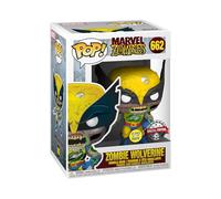 Funko POP! Marvel: Marvel Zombies - Wolverine - Glow in the Dark | Official Superheroes Merch - Collectable Vinyl Figurine for Shelf Display - Birthday Gift Idea for Fans and Collectors