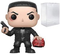 Funko Pop Marvel: Netflix Daredevil - Punisher CHASE Variant Limited Edition Vinyl Figure (Bundled Pop Box Protector Case)