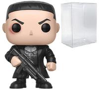 Funko POP Marvel: Netflix Daredevil - Punisher (Frank Castle) Pop! Vinyl Figure (Bundled with Compatible Pop Box Protector Case) Multicolor 3.75 inches