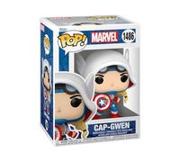 Funko Pop! Marvel: SGGV - Captain Capt. America Gwen - Marvel Comics Vinyl Collectible Figure - Gift Idea - Official Merchandise - Toy for Children and Adults - Comic Books Fans