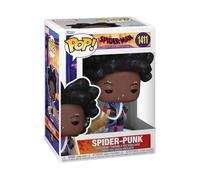 Funko Pop! Marvel: Spider-man Across the Spider-Verse - Spider-Punk - Unmasked - Spiderman Into the Spiderverse 2 - Collectable Vinyl Figure - Gift Idea - Official Merchandise - Movies Fans