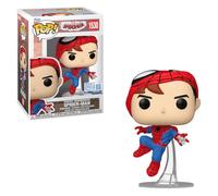 Funko Pop! Marvel: Spider-Man - Your Friendly Neighborhood Spider-Man (Unmasked) Exclusive Vinyl Figure #1530 - 9cm Collectible Toy