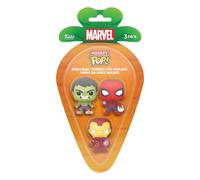 FUNKO POP: MARVEL - SPIDIE/HULK/IRONMAN CARROT PKTPOP 3PK