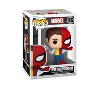 Funko Pop! Marvel: Split - Spider-Man - Spider/Parker - Marvel Comics - Collectable Vinyl Figure - Gift Idea - Official Merchandise - Toys for Kids & Adults - Comic Books Fans