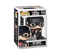 Funko POP! Marvel: the Falcon & Winter Soldier - Captain America - U.S. Agent - the Falcon and the Winter Soldier - Collectable Vinyl Figure - Gift Idea - Official Merchandise - TV Fans