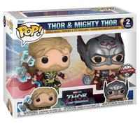 Funko POP Marvel: Thor Love & Thunder - 2PK - Thor & Mighty Thor - Thor: Love a