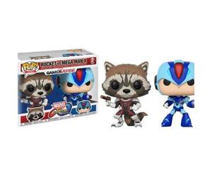 FUNKO POP: MARVEL VS CAPCOM - ROCKET V MEGA MAN 2PK