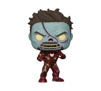 Funko POP! Marvel - What If - Zombie Iron Man - Marvel What If - Collectable Vinyl Figure - Gift Idea - Official Merchandise - Toys for Kids & Adults - TV Fans - Model Figure for Collectors