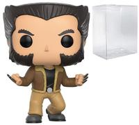 Funko Pop Marvel: X-Men Logan Wolverine Vinyl Figure (Bundled with Pop BOX PROTECTOR CASE)