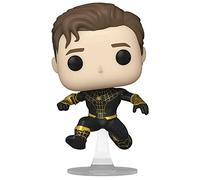 Funko Pop Marvel's Spiderman No Way Home: Spiderman (Black/Gold) (Unmasked) Figure (AAA Anime Exclusive) (65038)