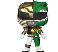 Funko Pop Mighty Morphin' Power Rangers Green/White Ranger Split Exclusive Vinyl Figure
