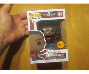Funko Pop Miles Morales Classic Suit #765 Spider-Man Gamerverse Chase