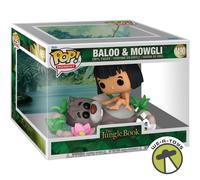 Funko Pop Moment 1490 The Jungle Book Baloo and Mowgli Vinyl Figure 2024