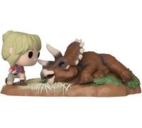 Funko Pop Moment 62473 Jurassic Park - Dr.Sattler with Triceratops Special Edi