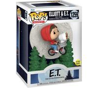 Funko POP! Moment: ET - Elliott - Elliot and ET Flying - Glow In the Dark - E.T. the Extra Terrestrial - Collectable Vinyl Figure - Gift Idea - Official Merchandise - Toys for Kids & Adults