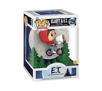 Funko POP! Moment: ET - Elliott - Elliot and ET Flying - Glow In the Dark - E.T. the Extra Terrestrial - Collectable Vinyl Figure - Gift Idea - Official Merchandise - Toys for Kids & Adults