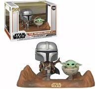 Funko Pop Moment Star Wars: The Mandalorian - Mandalorian and The Child Grogu