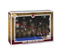 Funko Deluxe Moments Nba Bulls-mj 87 Dunk Contest 9 Cm Figure Multicolor