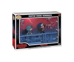 Funko POP! Moments Deluxe: Stranger Things - Dustin, Eddie and the Demobats - Phase Three - Collectable Vinyl Figure - Gift Idea - Official Merchandise - Toys for Kids & Adults - TV Fans