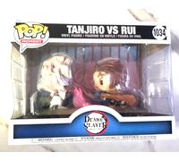 Funko Pop Moments: Demon Slayer Tanjiro vs. Rui Vinyl Figure 2 Pk 1034