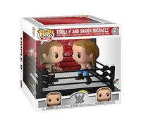 Funko POP! Moments: SS Ring With Triple H & Shawn MichaelsH/Michaels - WWE - Collectable Vinyl Figure - Gift Idea - Official Merchandise - Toys for Kids & Adults - Sports Fans