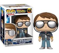 Funko Pop! Movie: Back to the Future - Marty McFly With Glasses - Collectable Vinyl Figure - Gift Idea - Official Merchandise - Toys for Kids & Adults - Movies Fans - Model Figure for Collectors
