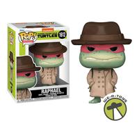 Funko Pop Movies 1612 TMNT Raphael with Coat and Hat Vinyl Figure 2024
