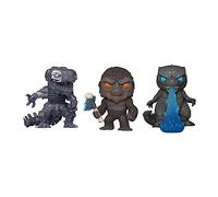 Funko Pop! Movies 60138 Gorilla vs Kong - Godzilla/Mechagodzilla/Kong (Special Edition) 3pk