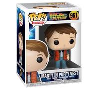 Funko POP! Movies: BTTF - Marty McFly In Puffy Vest - Back to the Future - Collectable Vinyl Figure - Gift Idea - Official Merchandise - Toys for Kids & Adults - Movies Fans