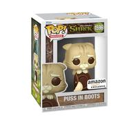Funko Pop! Movies: DreamWorks 30th Anniversary - Shrek, Puss in Boots Brown, Amazon Exclusive