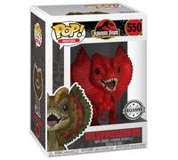 Funko Pop! Vinyl Figure – Jurassic Park Dilophosaurus No. 550 – Multicolor Collectible