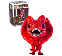 Funko Pop Movies: Jurassic Park - Red Dilophosaurus Collectible Figure