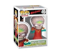 Funko POP! Movies: Mars Attacks - Alien Leader - Mars Attacks Film - Vinyl Collectible Figure - Gift Idea - Official Merchandise - Toy for Children and Adults - Movies Fans