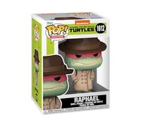 Funko Pop! Movies: Teenage Mutant Ninja Turtles (TMNT) - Raphael With Coat & Hat - TMNT 1990 - Collectable Vinyl Figure - Gift Idea - Official Merchandise - Toys for Kids & Adults - Movies Fans