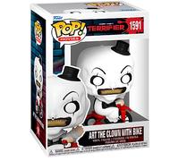Funko Pop! Movies: Terrifier - Art the Clown With Bike - Collectable Vinyl Figure - Gift Idea - Official Merchandise - Toys for Kids & Adults - Movies Fans - Model Figure for Collectors and Display