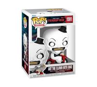 Funko Pop! Vinyl Figure - Terrifier: Art the Clown with Bike - #1591 - Official Collectable