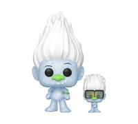 Funko POP! Movies: Trolls World Tour-Hip Hop Guy Diamond Hop Guy - (Diamond Glitter) With Tiny - Collectable Vinyl Figure - Gift Idea - Official Merchandise - Toys for Kids & Adults - Movies Fans