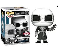 Funko POP! Movies: UM - Invisible Man - Black & White - Universal Monsters - Collectable Vinyl Figure - Gift Idea - Official Merchandise - Toys for Kids & Adults - Movies Fans