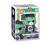 Funko POP! Movies: Universal Monsters x Care Bears - Grumpy as Frankenstein | Official Horror Merch - Collectable Vinyl Figurine for Shelf Display - Birthday Gift Idea for Fans and Collectors
