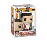 Funko POP! NBA: Suns - Devin Booker | Official Merch - Collectable Vinyl Figurine for Shelf Display - Birthday Gift Idea for Fans and Collectors