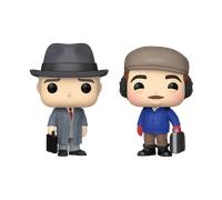 Funko Pop! Movies: Planes, Trains - Neal and Del/Del 2pk - Planes, Trains and Automobiles - Keychain Novelty Keyring - Collectable Mini Figure - Stocking Filler - Gift Idea - Official Merchandise