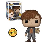 Funko POP! Vinyl: Fantastic Beasts 2: Figure Newt Scamander, 9cm - (wand) - Collectable Vinyl Figure - Gift Idea - Official Merchandise - Toys for Kids & Adults - Movies Fans