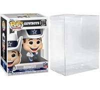 Funko Pop! NFL Dallas Cowboys Rowdy Mascot Vinyl Figure #314 with Display Case