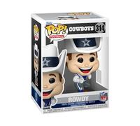 Funko Pop! NFL Mascots: Cowboys - Rowdy - NHL Mascots and Marks - Collectable Vinyl Figure - Gift Idea - Official Merchandise - Toys for Kids & Adults - Sports Fans - Model Figure for Collectors