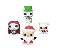 FUNKO POP: NIGHTMARE BEFORE CHRISTMAS - TREE HOLIDAY POCKET 4PK BOX SET