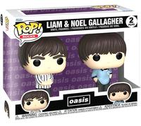 Funko POP Oasis: Liam & Noel Gallagher 2 Pack Vinyl Collectable free post