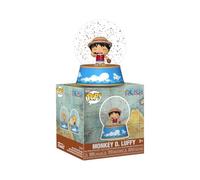 Funko POP! One Piece 2-Inch Mini Glitter Snow Globe | Monkey D. Luffy